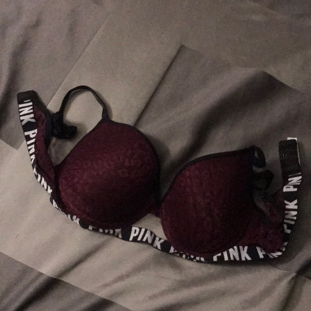 Pink bra push up 34C